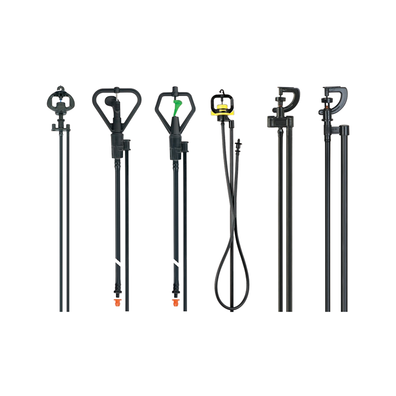 Estaca de fibra de vidro de 8 mm, sprinkler de estaca de 1 m de comprimento