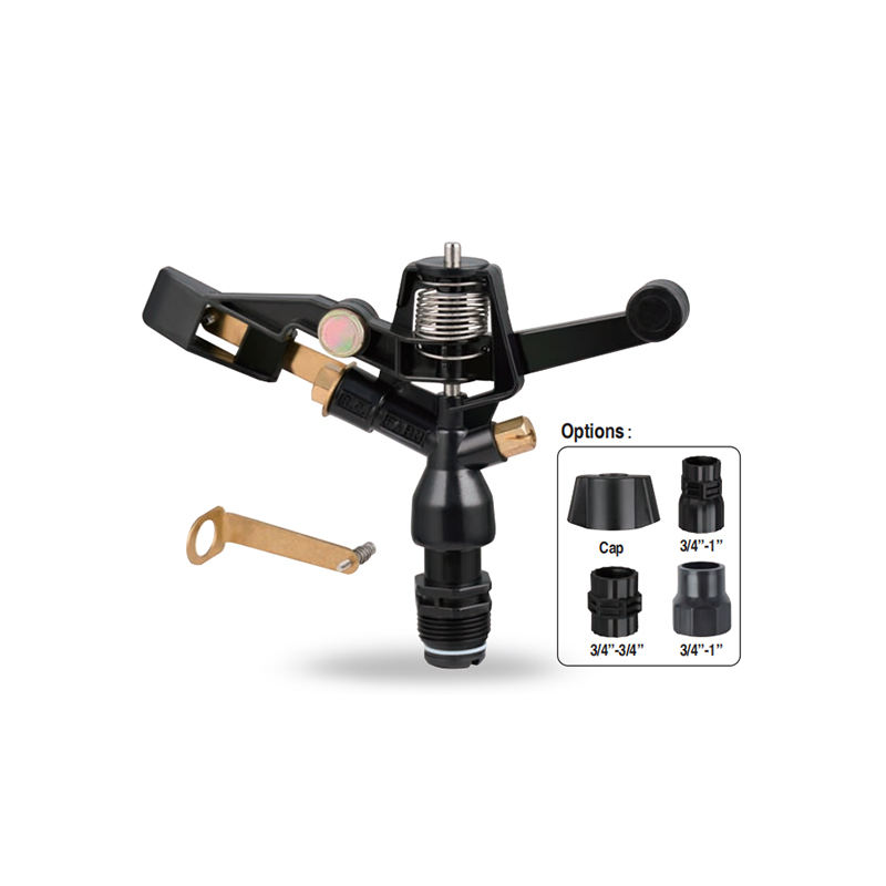DC-S12-1 (RC-160-N) POM Sprinkler de irrigação agrícola com bicos de latão