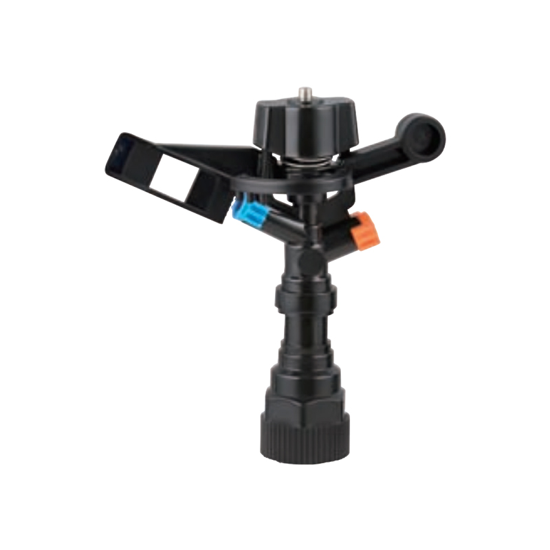Aspersor de círculo completo de impacto para fazenda de jardim com bico duplo SÉRIE DC-S35